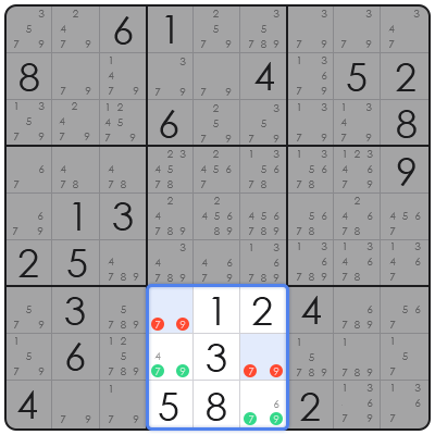 candidate mode sudoku